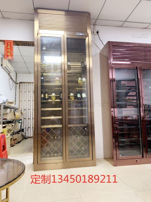 玫瑰金不锈钢酒柜不锈钢红酒柜餐厅展示洋酒架系列产品定制加工