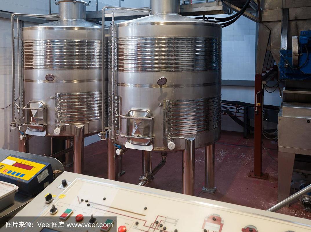 食品加工厂,葡萄酒,工厂,材料,酒窖