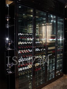 佛山供应不锈钢红酒柜加工,不锈钢酒店酒柜定制