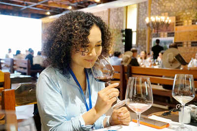 2022中国有约 中外媒体探访宁夏，品味葡萄酒的